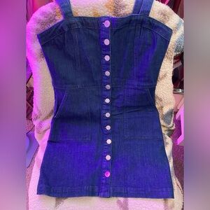 Denim dress